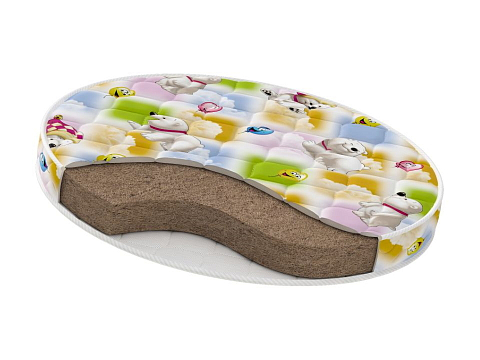 Пружинный матрас Round Baby Classic - Двустороний детский матрас для круглой кровати.