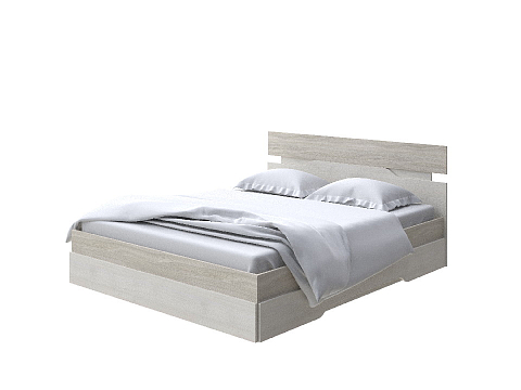 Большая кровать Milton - Современная кровать с оригинальным изголовьем.