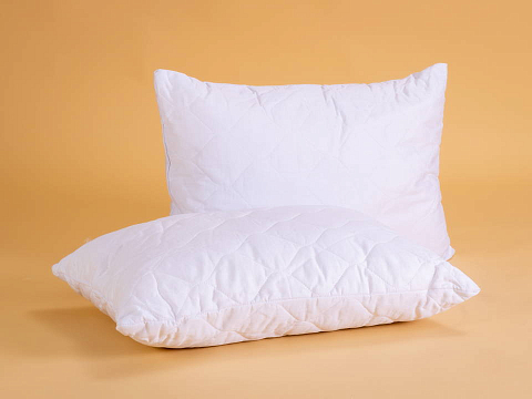 Пуховая подушка Comfort Grain - Стеганая подушка классической формы