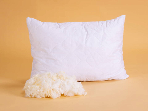 Пуховая подушка Comfort Grain - Стеганая подушка классической формы