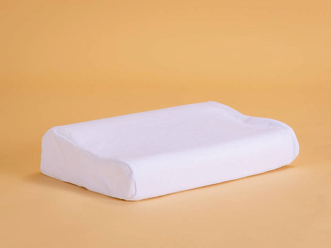 Пуховая подушка Синтия - Мягкая подушка эргономичной формы из безопасного материала memorix