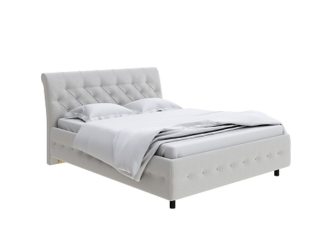 Большая кровать Next Life 4 - Классическая кровать с изогнутым изголовьем и глубокой пиковкой