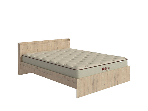 Кровать 90х200 Bord - Кровать из ЛДСП в минималистичном стиле.
